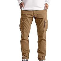 Baggy Cargo Pants,Plus Size Cargo Pants for Men Casual Joggers Athletic Pants Loose Fit Outdoor Relaxed Trousers