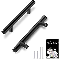 30 Pack | 3 Inch Center to Center Matte Black Cabinet Pulls Kitchen Cabinet Handles,Made of Stainless Steel,Ideal for Cabinet,Drawer,Cupboard and Wardrobe.