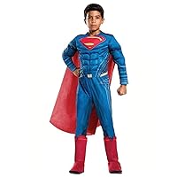 Rubie's unisex child Justice League s Deluxe Superman Costume, Superman Deluxe, Medium US