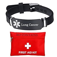 Custom Medical Alert ID Bracelet,Personalized Silicone Medical Wristband Allergy Disease Awareness Bangle for Women Men Kids,Patient Emergency Alarm Jewelry for Son Daughter,Dad,Mom,Customized Info
