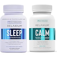 Relaxium Sleep + Calm 60 Vegan Capsules Duo