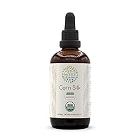 Corn Silk A120 USDA Organic Tincture | Alcohol Extract, High-Potency Herbal Drops | Certified Organic Artichoke (Cynara scolymus) Dried Leaf (4 fl oz)