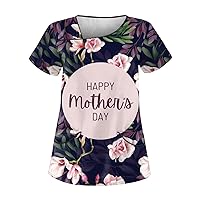 Mama T Shirts Shirts for Teens Mom Shirt=Fashion-Novelty Mother'Day Graphic Tshirts This Mom is Currently T-Shirt in My Girl Mom Era Mom Life Shirt Shirts for Teens Shirts Black M