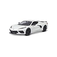 Maisto 1:24 Assembly Line 2020 Chevrolet Corvette Stingray Coupe, White