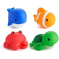 Munchkin® Ocean™ Squirts Baby Bath Toy, 4 pack