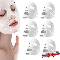 Bio-Collagen Mask, Hydrating Overnight Mask, Deep Collagen Anti Wrinkle Lifting Mask, Korean Collagen Dissolving Face Mask Sheets, Improve Moistur, Elasticity and Wrinkle (6PCS)