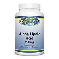 Alpha Lipoic Acid 250mg, 60 Veg Capsules