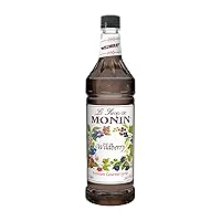 Monin Wildberry Flavor Syrup 1 Liter