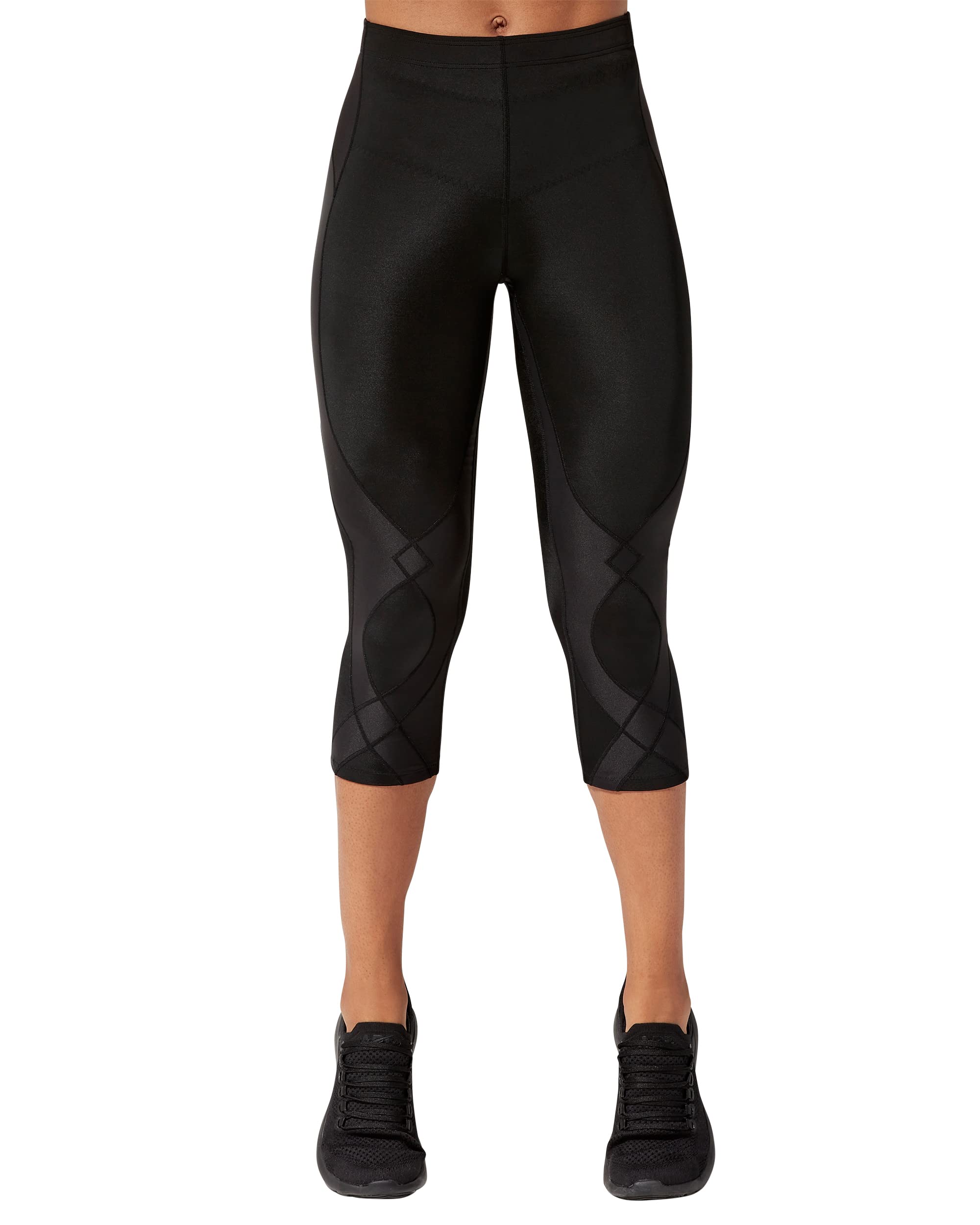 CW-X Women's Stabilyx Joint Support 3/4 Capri Compression Tight