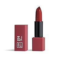 The Lipstick 274 - Outstanding Shade Selection - Matte And Shiny Finishes - Highly Pigmented And Comfortable - Vegan And Cruelty Free Formula - Moisturizes The Lips - Perfect Ruby Red - 0.16 Oz