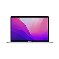 2022 Apple MacBook Pro Laptop with M2 chip: 13-inch Retina Display, 8GB RAM, 512GB ​​​​​​​SSD ​​​​​​​Storage, Touch Bar, Backlit Keyboard, FaceTime HD Camera. Works with iPhone and iPad; Space Gray