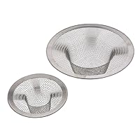 1349 - Metal Mesh Sink Strainers 2 Pack Kitchen Food Filters Drain Guards – WQ13