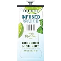Lavazza Professional Water, Cucumber Lime Mint, Freshpack, 100/CT, Multi