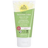 Baby Mineral Sunscreen Lotion SPF 40 | Reef Safe, Non-Nano Zinc, Natural Water Resistant Sun Cream for Babies, Kids & Adults, 3-Ounce