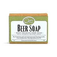 Dark Ale Beer Soap that Smells AMAZING made with Dark Ale German Beer - Great Gift For Beer Lovers!