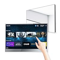 Soulaca 22 inches Touchscreen Smart Mirror Bathroom TV LED Android 11 ATSC Tuner WiFi Bluetooth Advertising Android 2024 Model