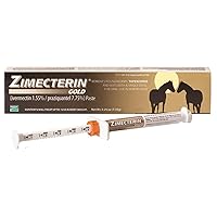 Zimecterin Gold Dewormer Paste for Horses, 7.35gm (Packaging May Vary)