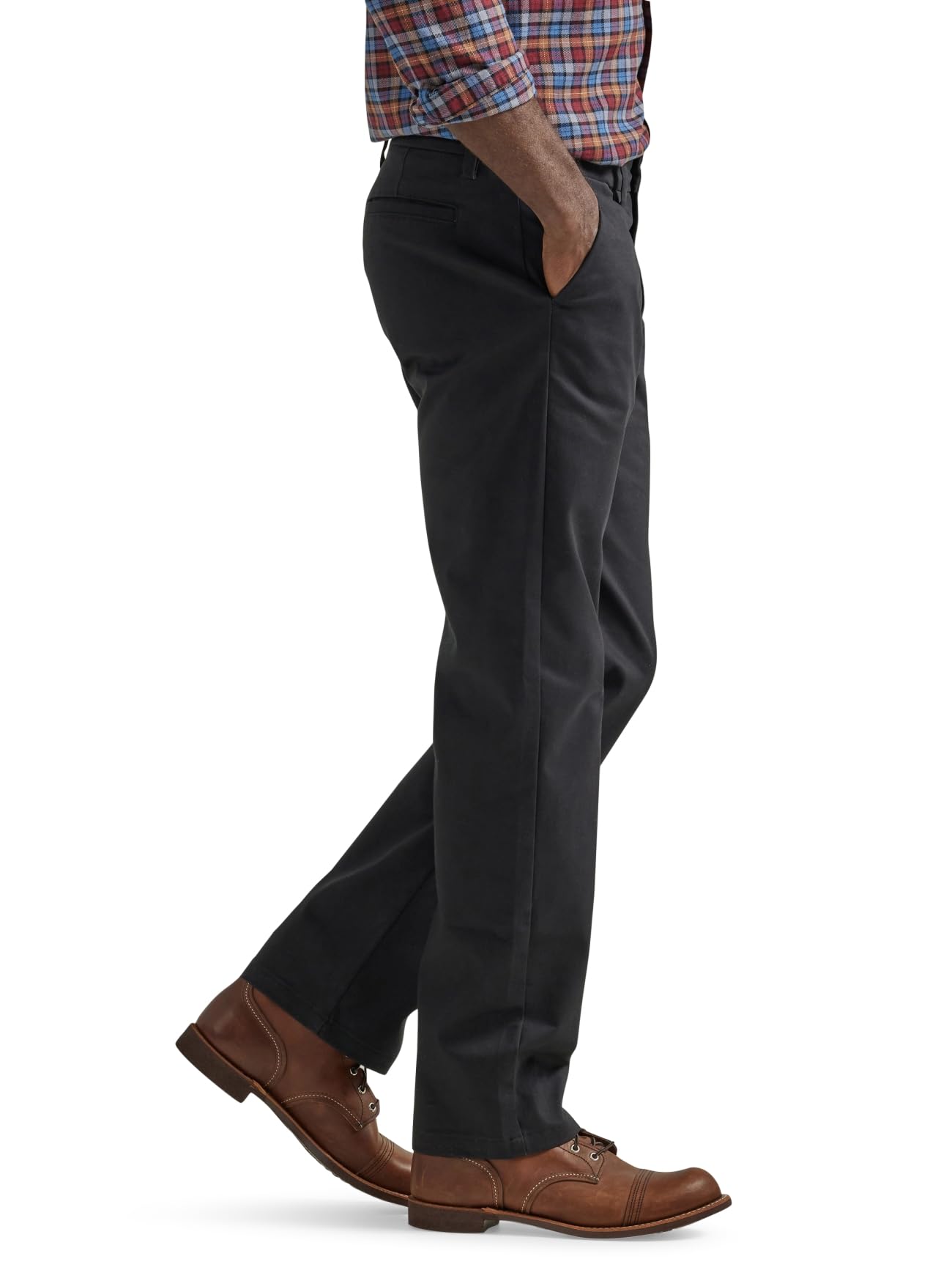 Lee Men's Flat Front Relaxed Straight Pant