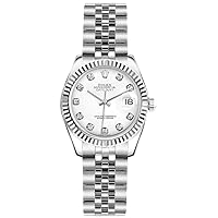 Rolex Lady-Datejust 26 179174 White Dial with Diamonds Jubilee Bracelet