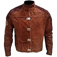 Elegant Colonial Old Tv Series Galactica Battle star Viper Pilot Suede Leather jacket-AS/NZ-7219074