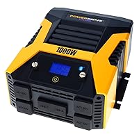 PowerDrive Plus PWD1000P 1000 Watt Wireless Power Inverter with Bluetooth(R) Technology and Remote Control