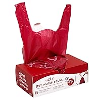 Ubbi Pet Waste Sacks, Lavender Scented Cat Litter Disposal Bags, Leak Proof and Easy Tie, 200 Count (Pack of 1)