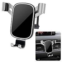 LUNQIN Car Phone Holder for Mazda CX-5 CX5 2017 2018 2019 2020 2021 2022 2023 2024 CX 5 SUV Auto Interior Accessories Best Cell Phones Mount Cellphone Mobile Cradle Charging Navigation Bracket