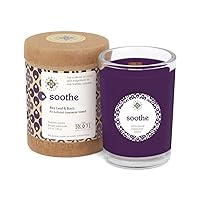 Seeking Balance Wood Wick Spa Candle Aromatherapy Candles, 6.5-Ounce, Soothe: Bay Leaf & Birch