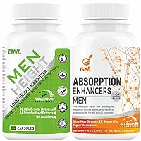 Height Increase Medicine for Men to Help Support Increasing Long Growth, and Strong Bones with Essential Amino Acid Supplement -60 Capsules (Pack 1)