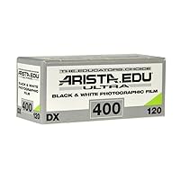 EDU Ultra 400 ISO Black & White Film, 120