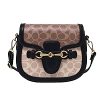 Women Small Crossbody Bags Women Golden Buckle Leather Purse Handbag Fashion Design