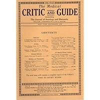 The Medical Critic and Guide, vol. 30, no. 9 (September 1932) (Nupercaine; Abortion; Cervical Pessary; Rupture of Rectum; Syphilis & Blood Transfusion; Question of Immortality; What Is the Soul?)