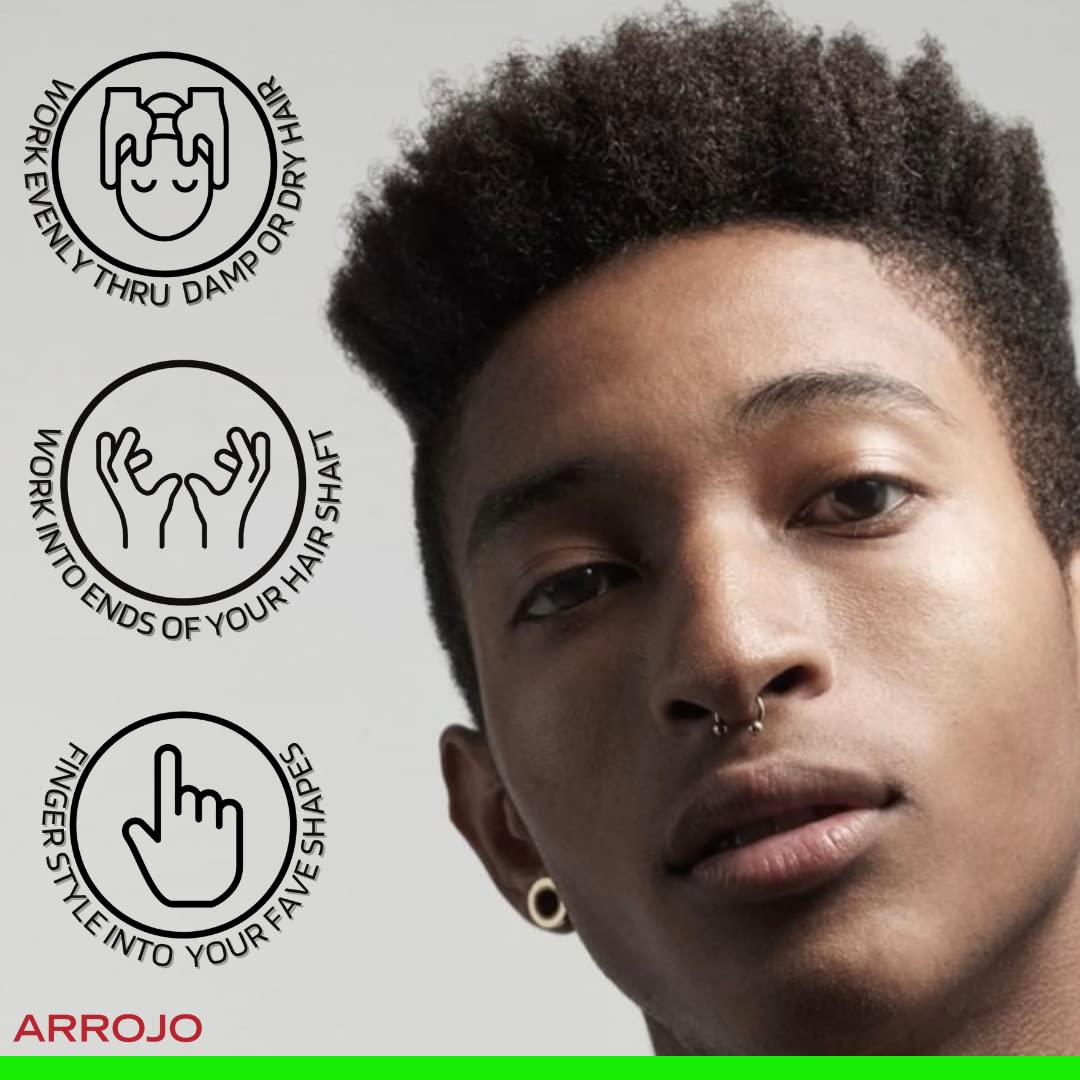 ARROJO Texture Hair Paste – Matte Finish Hair Styling Products – Mid-Hold Hair Paste For Men & Women – Molding Paste W/Vitamin B5 & Oat Proteins – Hair Products For Women & Men