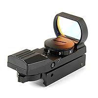 Red Reflex Sight with 4 Reticles, 3/8