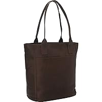 XL Laptop Tote Bag, Chocolate, One Size