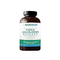 Rootcology Liver & Gallbladder Support - Comprehensive Detox Formula with Milk Thistle, Artichoke Leaf & Beet by Izabella Wentz Author of The Hashimoto's Protocol (90 capsules)