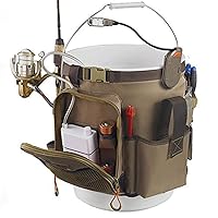 Wild River WL3506 Tackle Tek Rigger Lighted Bucket Organizer with Plier Holder and Retractable Lanyard, Bucket Not Included