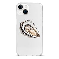 Oyster Phone Case Compatible for iPhone 14/iPhone 14 Pro/iPhone 14 Pro Max/iPhone 14 Plus Protective Cover Cute