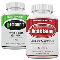 Skin Clearing Supplement Stack and Estrohalt