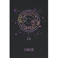 Cancer Zodiac Journal: Horoscope Notebook with Starry Night Sky & Floral Astrological Sign | Great Cancer Gift (Zodiac Journals - Beautiful Horoscope Notebooks for Astrology Lovers)