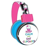 SWAGG SWHP-BA-CAKES Bling Cupcake Headphones with Mic