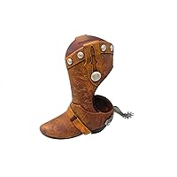 Cowboy Boot Bathroom Accessory Toilet Brush Holder by Hilarious Home