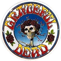 C&D Visionary Grateful Dead - Skull & Roses Sticker