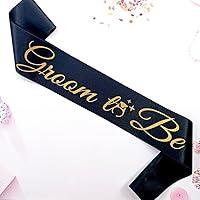Groom to Be Sash, Bachelor Party Accessory for Future Groom, Wedding Gift Idea from Bride-to-Be, Best Man