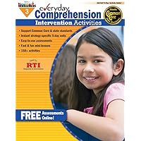Newmark Learning Grade 3 Everyday Comprehension Intervention Activities Aid Book (Eia)