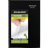AT-A-GLANCE Planner 2024-2025 Academic, Monthly, 8
