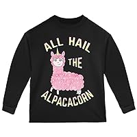 Old Glory All Hail The Alpacacorn Toddler Long Sleeve T Shirt
