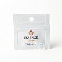 Essence Nasal Diffuser | Essential Oil Ring | Silicone Nose Inhaler (Orange)