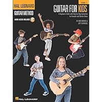 Guitar for Kids: A Beginner's Guide with Step-by-Step Instruction for Acoustic and Electric Guitar (Bk/Online Audio) (Hal Leonard Guitar Method (Songbooks)) Guitar for Kids: A Beginner's Guide with Step-by-Step Instruction for Acoustic and Electric Guitar (Bk/Online Audio) (Hal Leonard Guitar Method (Songbooks)) Paperback Kindle