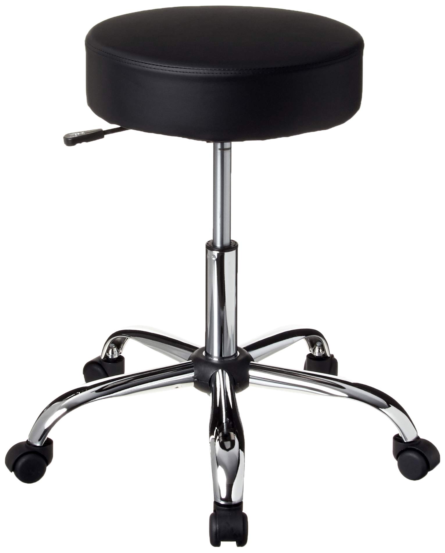 Boss Office Products Be Well Medical Spa Stool in Black
